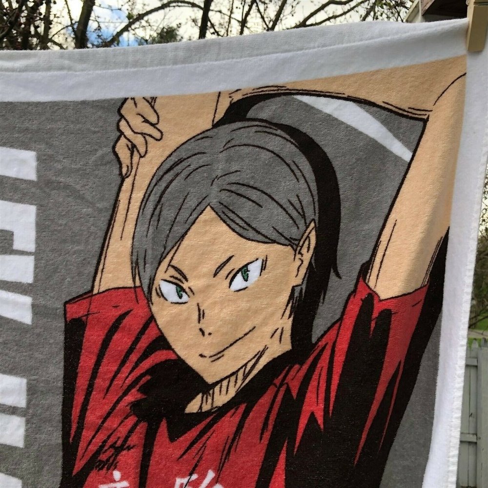 LEV HAIBA BEACH BATH TOWEL ANIME HAIKYUU!! BANPRESTO - Picture 4 of 7